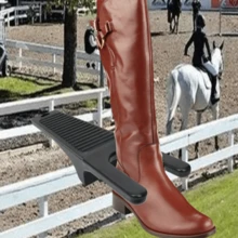 1pc Shoe Horn Sleeve, Hands-Free Boot Puller, U-Shaped Soft Sleeve Covers Shoe/Boot Opening, Slouchy Shoe Remover Suitable For Horse Ranch/Home/Hotel, Convenient For People Who Don't Want To Bend Down