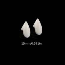 4 Sizes Vampire Teeth For Halloween Costume Props, Anime Party Dress Up, Masquerade Ball Accessories, Christmas Party Gifts - White - View 15