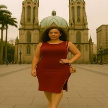 Florida Dress – Flourish With Charm And Elegance - Burgundy - View 4