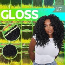 Curly Hair On Canvas 50cm Mérica Hair Gloss Model - S2 - Xem 1