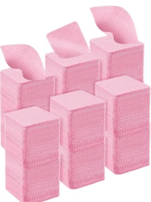 200片无绒指甲清洁湿巾，卸甲棉片，睫毛嫁接清洁湿巾，柔软无纺布丙酮卸甲棉片，用于指甲准备和凝胶指甲油卸除，无绒指甲凝胶清洁湿巾，睫毛嫁接清洁湿巾，免水美甲用品，适合女性和女孩日常美甲清洁和卸甲，美甲用品，美甲配件 - 彩色 - 查看 14