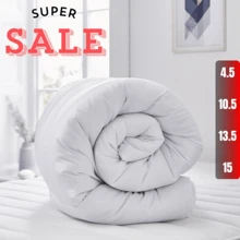 ANTI ALLERGY DUVET/QUILT 10.5 13.5 15 TOG BEDDING SET SINGLE DOUBLE KING SIZE UK - 超級國王 - 查看 10