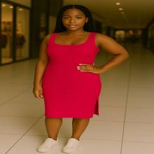 Florida Dress – Flourish With Charm And Elegance - Hot Pink - View 2
