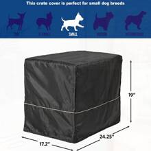 Dog Crate Cover For Midwest & New World 60.96cm Long Crates, Machine Washable & Dry, Privacy Cover