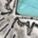Turquoise argentée