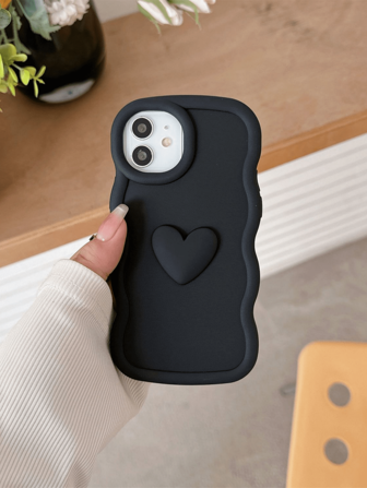 2025's Latest Big Wave Macaron Mobile Phone Case With Bow, Best Selling Compatible With Samsung Galaxy S25, S24, S24 Plus/S24+, S24 Ultra, S24 FE, S20, S21, S22, S23. Adorable Light Purple Heart Phone Case Compatible With IPhone 11/11 Pro/11 Pro Max/12/12 Pro/12 Pro Max/13/13 Pro/13 Pro Max/14/14 Pro/14 Pro Max Waterproof Shockproof Anti-Fall Scratch Resistant