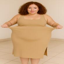 Florida Dress – Flourish With Charm And Elegance - Khaki - View 4