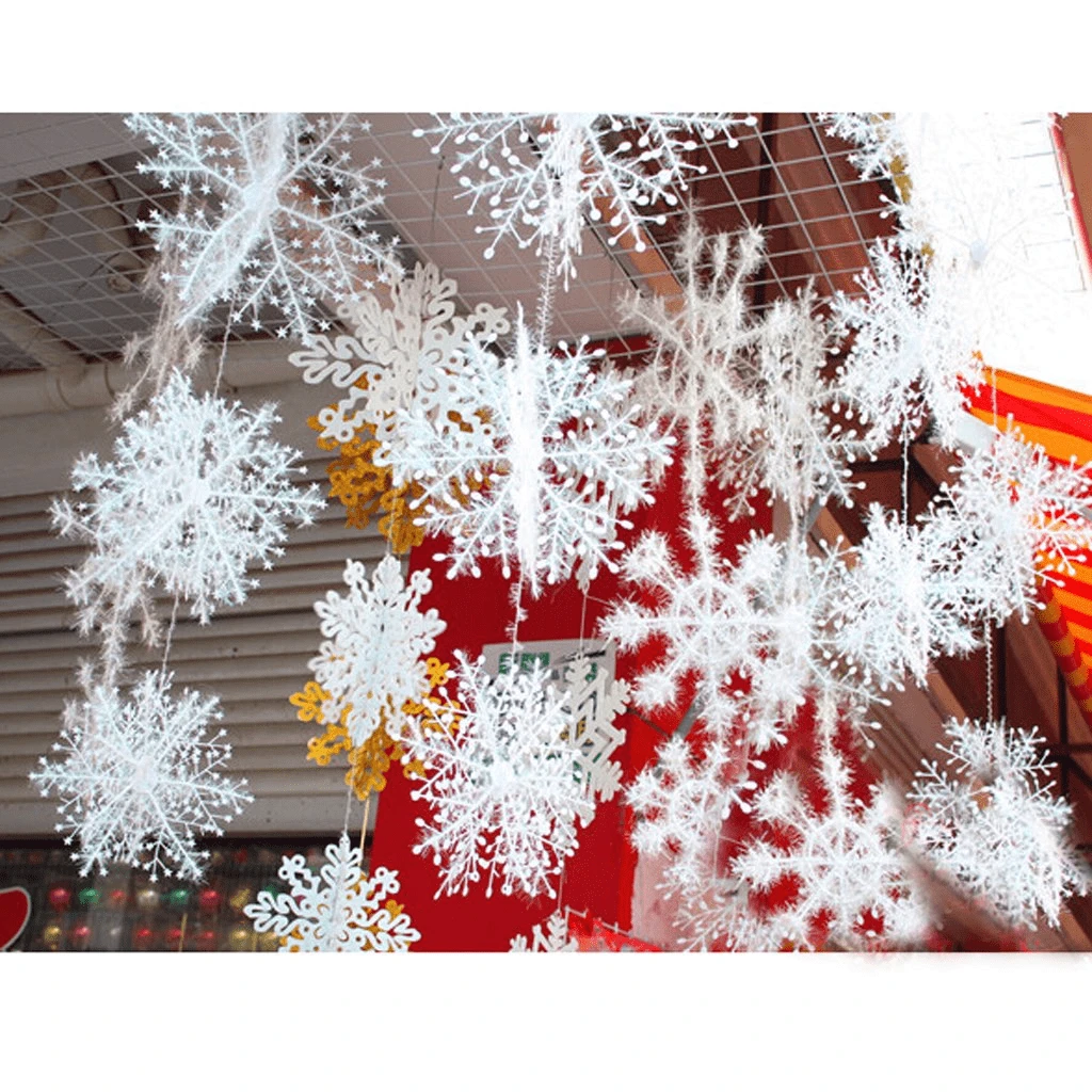 3er Set Schneeflocken Weihnachten Runde Fenster Tür Weihnachtsbaum Dekoration Weiß Weihnachten Weihnachtsdekoration Weihnachtsgeschenke Weihnachtsdeko