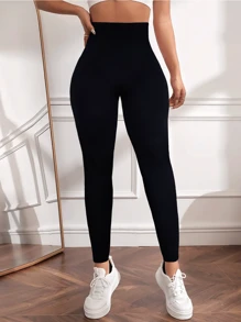 Set De 2 Mallones Mujer Térmico Stretch Leggins Mayon Mallas - Negro - Ver 3