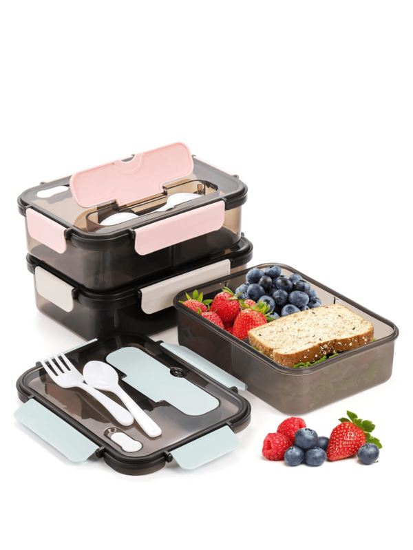 Marmita Dupla Pote 2 Compartimentos Vedação Box - Fh46-110