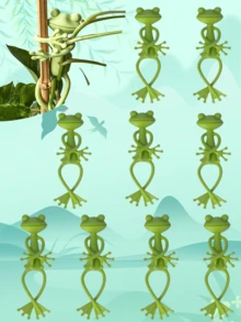 1/3/5 Piece Frog Plant Stand, Green Frog Plant Stand And Holder - Cute, Stable Support For Small Potted Plants And Succulents, Frog Garden Decorative Flower Pot, Plant Stand For Outdoor Garden - Multicolor - View 2