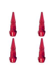 45mm Tapas universales de válvula de motocicleta, tapas de válvula con cabeza de bala, tapas de válvula puntiagudas personalizadas