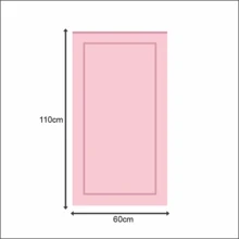 Paper and Wall Boiserie Adhesive Wallpaper For Half Wall Self-Adhesive - màu hồng - Xem 6
