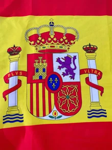 Spain National Flag, Suitable For Festival Decoration