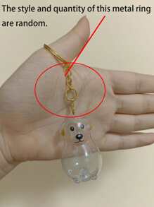 1pc/4pcsTransparent Pet Hair Storage Container Made Of Plastic(Dear Valued Customers, Please Carefully Review The Product Videos And The Actual Photos Of The Details Before Making Your Purchase Decision.),(The 4-Piece Set Includes Forceps.), Capsule Design Portable Keychain Suessential For Pet Owners Year-Round,Dog Hair Collection Keychain , Pet Fur Key Holder Transparent Bottle, Portable Memory Capsule For Pet Hair Keepsake