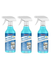 jakehoe 100ml 浴室清洁剂 淋浴房玻璃水垢去除剂 不锈钢水槽和浴缸去污 随机新旧版本 - 彩色 - 查看 16