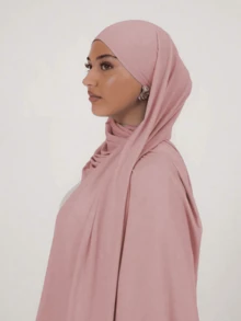 1pc Women's Jersey Hijab, Modal Hijab Sweat Cloth, Solid Color, Silky Soft, Comfortable, Breathable Headscarf, Headwrap, Jersey Turban, 170cm*60cm Scarf Shawl, Suitable For Daily, Outdoor, Prayer, Worship - Multicolor - View 23