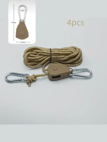 Mehrere Stücke hochsichtbare reflektierende Camping-Seile - strapazierfähige wetterfeste Polyester-Zeltleinen, Outdoor-Wäscheleine, Hundeleine, geeignet für Outdoor-Abenteuer, Wandern und Camping-Zubehör, verstärkte Nähte für sichere Befestigung, leicht und verstellbar, verstärkte Spanngurte, Must-Have für Abenteuerliebhaber