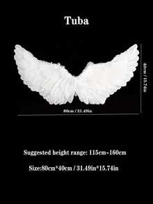 Bộ 3 cánh thiên thần và ác quỷ, thích hợp làm đạo cụ, phụ kiện cosplay, chụp ảnh cưới và du lịch, tiệc tùng, biểu diễn sân khấu và trang trí ngày lễ. Giá cả phải chăng, bền, nhẹ và thiết kế trang nhã. - Nhiều màu - Xem 10