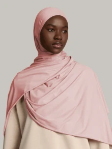 1pc Women's Jersey Hijab, Modal Hijab Sweat Cloth, Solid Color, Silky Soft, Comfortable, Breathable Headscarf, Headwrap, Jersey Turban, 170cm*60cm Scarf Shawl, Suitable For Daily, Outdoor, Prayer, Worship - Multicolor - View 24