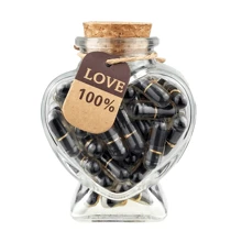 Capsule Letters Message In A Bottle Cute Things Gifts For Boyfriend/Girlfriend,Capsule Pills Love Message Note In A Glass Bottle,Cute Love Pills Smiling Face Love Friendship Letter With Wishing Bottle,Valentines Day Love Capsule Letters Romantic Paper Love Message, Love Letter For Anniversary, Birthday,Valentines Day, Christmas Gift, Xmas Gifts