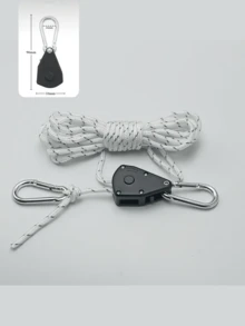 Mehrere Stücke hochsichtbare reflektierende Camping-Seile - strapazierfähige wetterfeste Polyester-Zeltleinen, Outdoor-Wäscheleine, Hundeleine, geeignet für Outdoor-Abenteuer, Wandern und Camping-Zubehör, verstärkte Nähte für sichere Befestigung, leicht und verstellbar, verstärkte Spanngurte, Must-Have für Abenteuerliebhaber