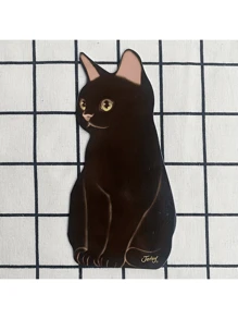 5 Stück/Set süße 3D Grußkarten mit Katzen-Motiv, Weihnachtskarten, Hochzeitseinladungen, Visitenkarten, Dankeskarten, Geburtstagsgeschenke, mit Umschlägen, Pop-up Geburtstagskarte, Geburtstagskartenset, Hochzeitseinladungsset