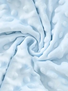 Comfortable U-Shaped Cartoon Design Small Dog Sleeping Mat - Warm Deep Sleep Accessory, Polyester Fleece, Solid Pattern, Oval Shape