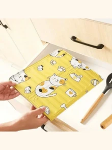 铝箔厨房防溅板，薄金属材质（重量小于200克），不粘锅防溅板，厨房燃气灶隔热，耐热油网，烹饪必备配件，轻巧可折叠，非食品接触油热保护，适用于厨房燃气灶，烹饪保护 - 彩色 - 查看 4