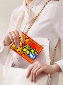 1pc/5pcs/10pcs/20pcs Self-Heating Warm Patch, Long-Lasting Heat, Effective Cold Protection, Self-Adhesive Warm Patch Applicable To Body, Hands, Feet, Waist And Abdomen, Quickly Warm Up With One Application. - Multicolor - View 5