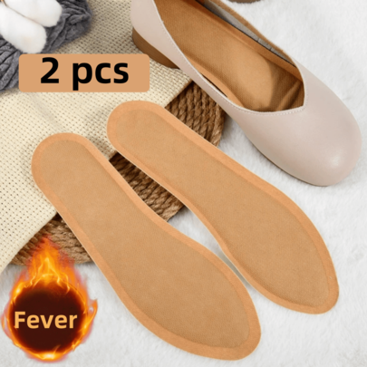 Beifuß-Selbsterhitzende Einlegesohlen, Einweg-Winterwarm-Einlegesohlen für Wärmepacks, kältebeständig, atmungsaktiv und mit konstanter Temperatur, verschiedene Größen, Schuh- und Stiefelzubehör, unverzichtbar für den Winter