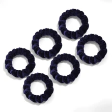 6pcs/10pcs Multicolor Velvet Scrunchies, Suitable For Girls/Women, Ponytail Hair Ties, Non-Damaging Hair Accessories ,Hair Rope Hair Ties Head Accessories Rubber Bands Beauty Home Bedroom Decor Hair Elastics,Festival,Party - Multicolor - View 29