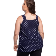 Kit 2 Women's Printed Plus Summer Tank Tops With Garter Belt - Các loại - Xem 3