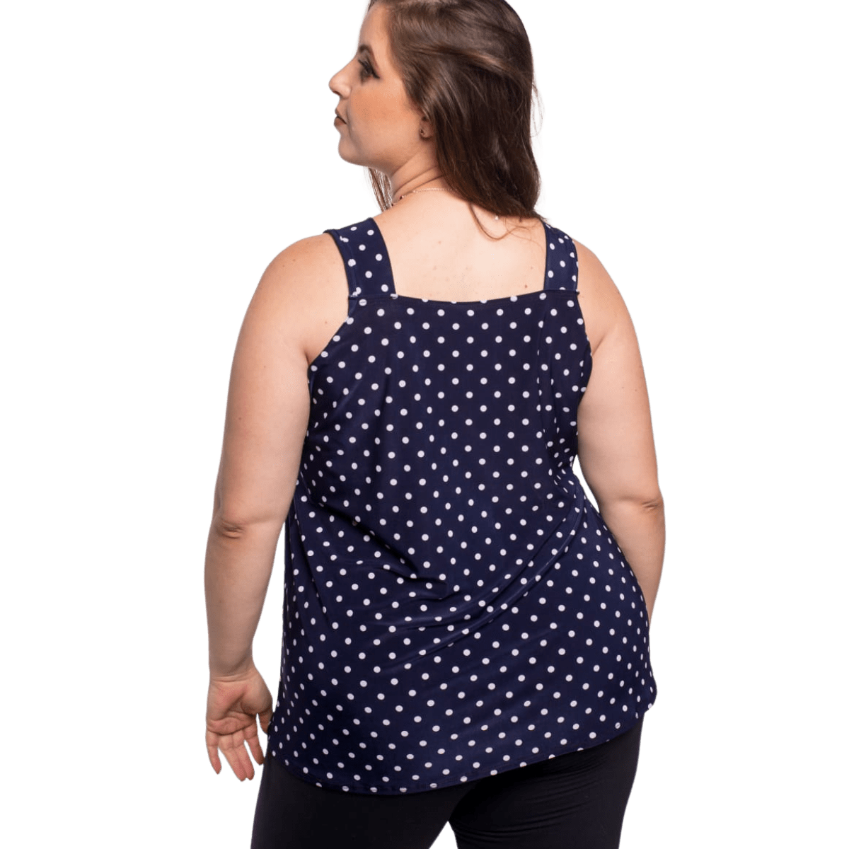 Kit 2 Women's Printed Plus Summer Tank Tops With Garter Belt - Các loại - Xem 3