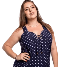 Kit 2 Women's Printed Plus Summer Tank Tops With Garter Belt - Các loại - Xem 6