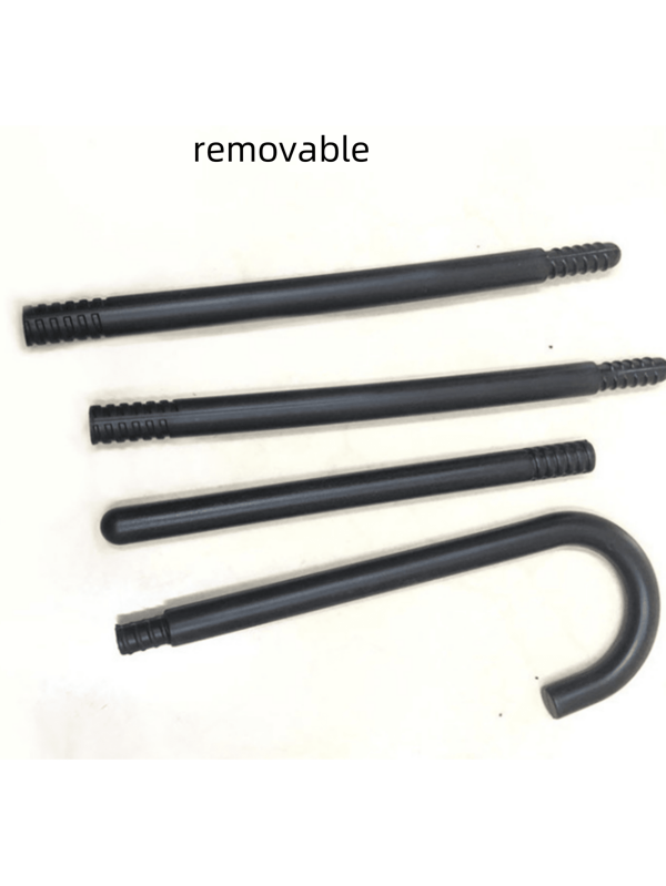 1pc Halloween Party Prop Stage Costume Prop All Black Cane Magician's Cane, Halloween Item, Trick Or Treat