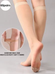 100/60/50/40/20/10 paia di calzini ultra sottili e leggeri invisibili per il polpaccio, trasparenti senza traccia anti-gancio per le dita