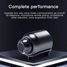 1+2迷你智能高清摄像头，家用安防摄像头，便携无线WiFi 2.4G手机远程监控，带录像功能、婴儿监视器、保姆摄像头、夜视功能和运动检测功能。（无需USB接口，无需电池） - 彩色 - 查看 8