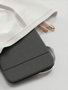 1/3-częściowe przenośne składane lustro do makijażu HD z regulowanym uchwytem, odpowiednie do akademika, salonu, sypialni i łazienki, przenośne lustro do makijażu na biurko, lustro stojące na biurku, ręczne lusterko do makijażu, regulowane lustro na biurko, salon, sypialnia, łazienka, wystrój domu, toaletka, akcesoria łazienkowe