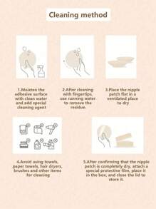 1 对双面自粘胸垫，胸垫粘性垫，可重复使用衬垫，胸罩比基尼隐形加厚胸垫防水游泳