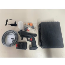 1pc Cordless High Pressure Washer, Portable Power Washer, Handheld High Pressure Car Wash Gun With Foam Sprayer, With Rechargeable 6.0Ah Battery, 5 Meter Hose, Pressure 1.2MPA, For Car, Floor, Yard Cleaning And Watering