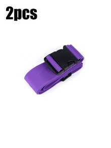 2/4 件行李带，旅行行李箱捆绑带，交叉打包带加厚捆绑带，适用于旅行收纳袋、化妆包、化妆包、度假收纳包、大容量化妆品收纳盒、化妆盒，可装口红、刷子、护肤品、手机、硬币、小物件，适用于家居、礼品、度假和节日万圣节圣诞节多功能用途 - 彩色 - 查看 40