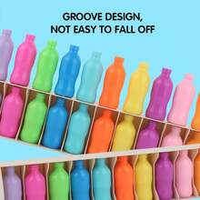 1 Pc Creative Color Sorting Toys Sensory Drink Color Sorter Tabletop Game Early Learning Logical Thinking Puzzle Toy For Schools Traveling Birthday Gifts