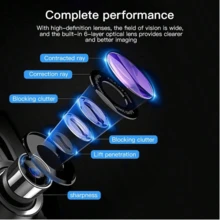 1+2迷你智能高清摄像头，家用安防摄像头，便携无线WiFi 2.4G手机远程监控，带录像功能、婴儿监视器、保姆摄像头、夜视功能和运动检测功能。（无需USB接口，无需电池） - 彩色 - 查看 7