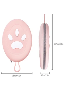 PETSIN 宠物用品，户外便携碗，硅胶折叠碗，外出便携，猫碗狗碗，宠物饮水碗，双碗，宠物碗。宠物食碗 - 彩色 - 查看 6