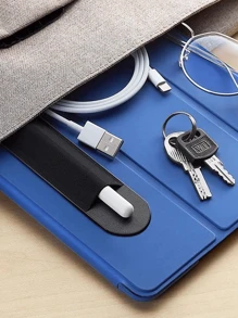 1pc Tablet Touch Pen Pouch, Capacitive Pen Protective Cover, Apple Pencil 2nd Gen Pen Sleeve Anti-Lost Pen Bag, Thin Portable Self-Adhesive Storage Pen Case