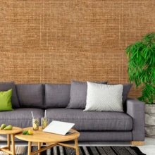 Decorative Marbled Self-Adhesive Wallpaper For Living Room, Bedroom, Kitchen, Washable - 亞麻 0001 - 查看 3