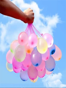 Assorted Color Water Balloons, Quick Fill Water Balloons, Self-Sealing Water Balloons For Water Fight, Summer Outdoor Fun