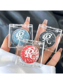 1 pieza Sombra de ojos brillante y maravillosa - Polvo de sombra de ojos con acabado de brillo y degradado multicolor, sin grasa y sin desvanecimiento, sombra de ojos con brillo y purpurina para graduación, cumpleaños, vacaciones, verano, otoño, otoño, Y2K, moda elegante, maquillaje de marca para mujeres, cosmética, belleza, fiesta, playa, viaje, campamento, al aire libre, escuela, campus, festivales, decoración, regalo, presente, chica rosa, cosplay, mejor color, encanto, vibra