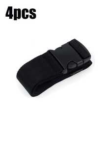 2/4 件行李带，旅行行李箱捆绑带，交叉打包带加厚捆绑带，适用于旅行收纳袋、化妆包、化妆包、度假收纳包、大容量化妆品收纳盒、化妆盒，可装口红、刷子、护肤品、手机、硬币、小物件，适用于家居、礼品、度假和节日万圣节圣诞节多功能用途 - 彩色 - 查看 44